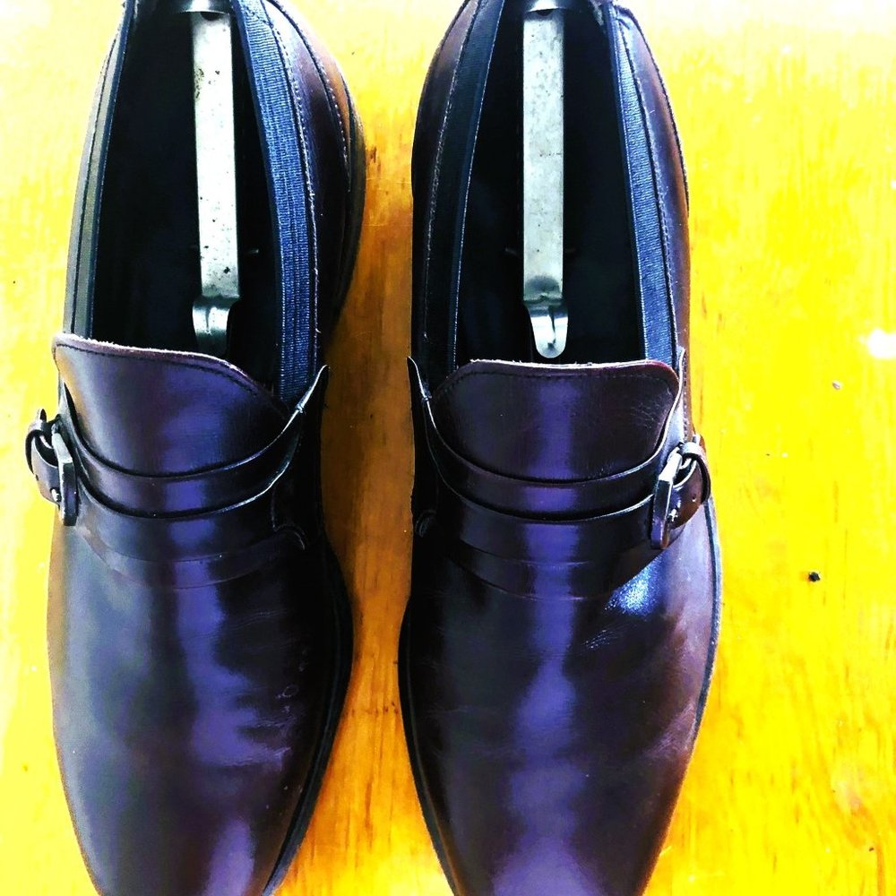 Men’s Brown Slip-on Shoes 11-1/2 C/A - EUC